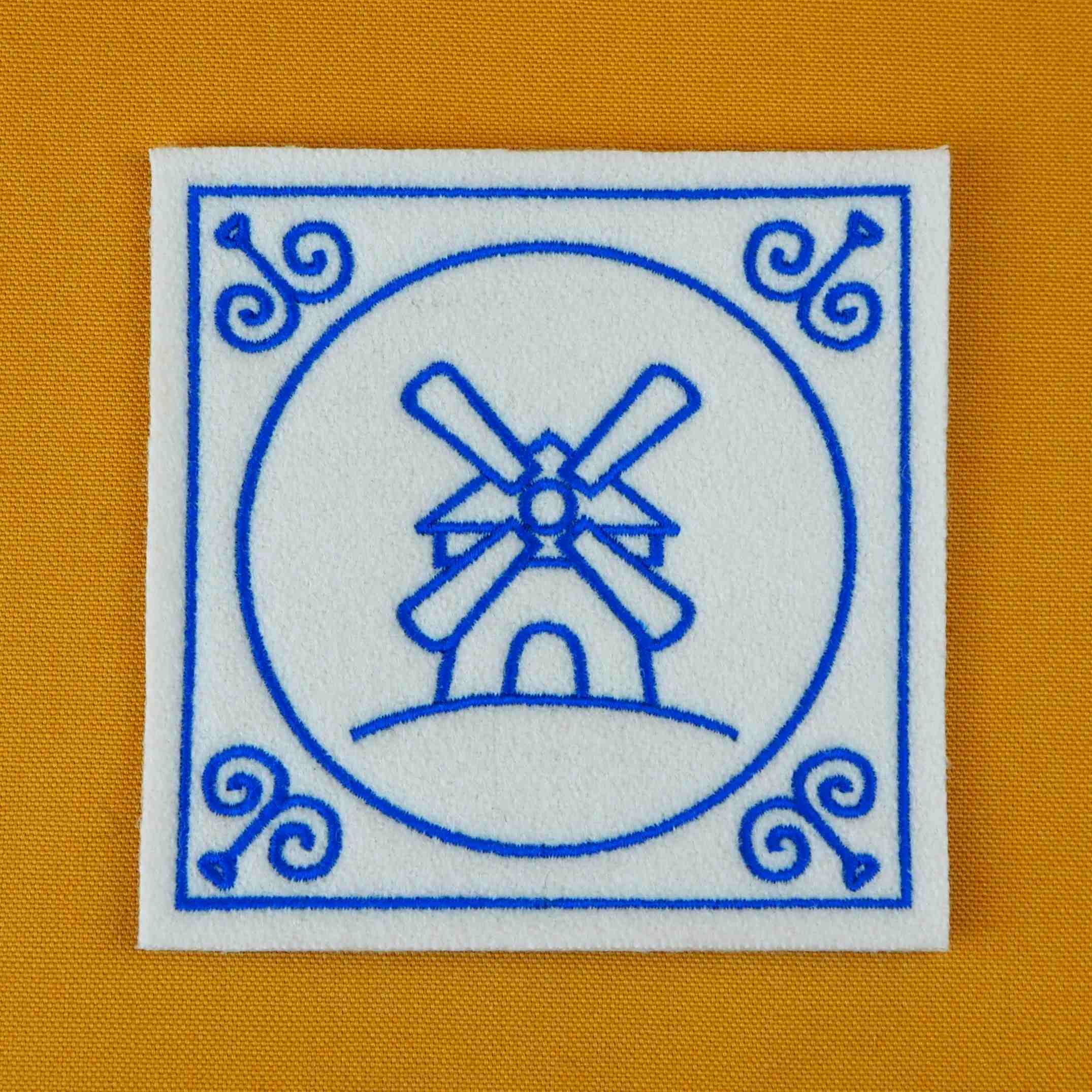 Oud Hollandse Onderzetter: Molen